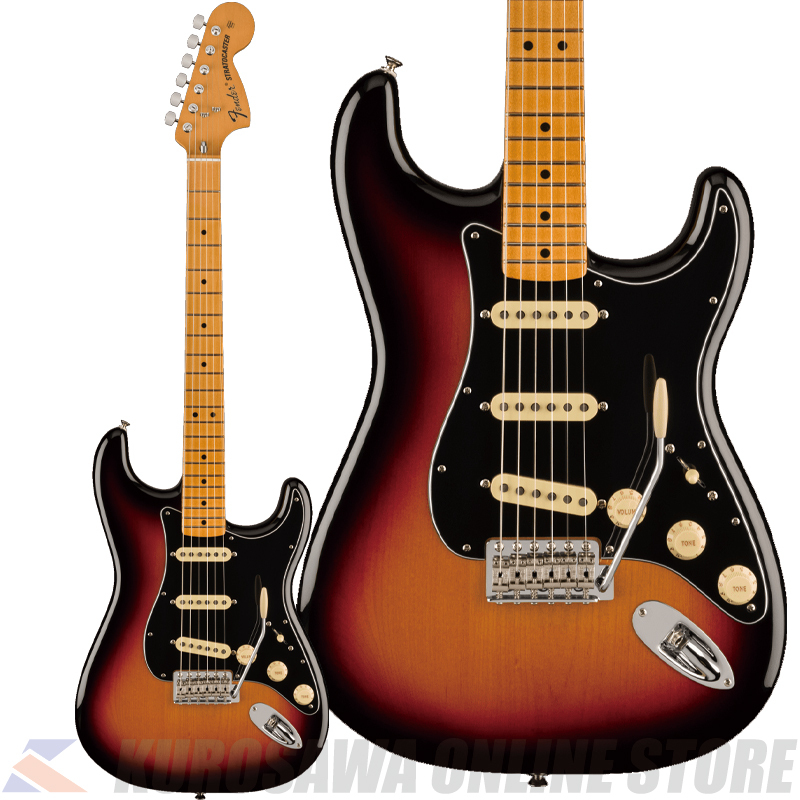 Fender Vintera II 70s Stratocaster, Maple, 3-Color Sunburst 【高