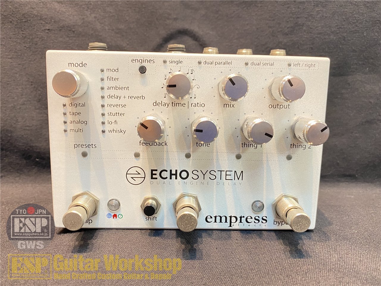 empress ECHO SYSTEM 高品質 ディレイペダル strymon-