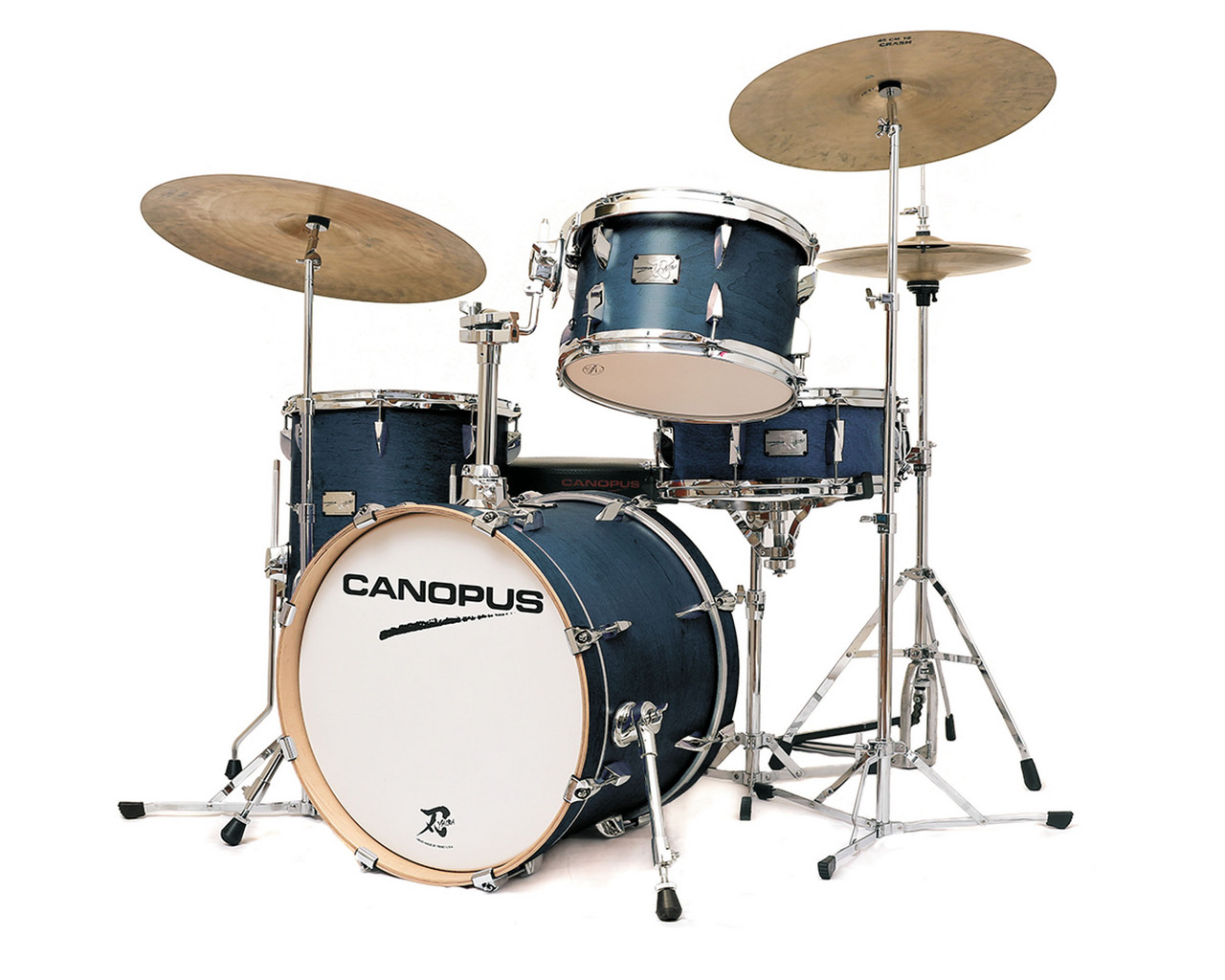 【送料無料】CANOPUS 消音(サイレント)シンバルセット【極美品】