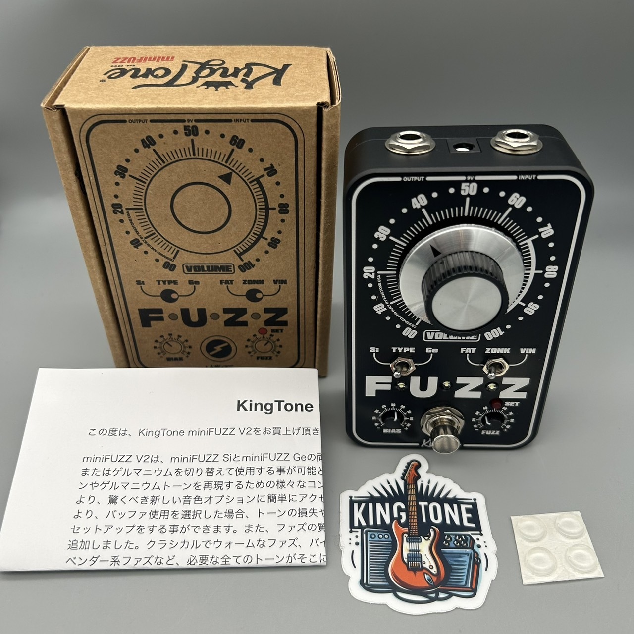 KingTone Mini Fuzz Ge 海外持ち込み品 - 楽器・機材