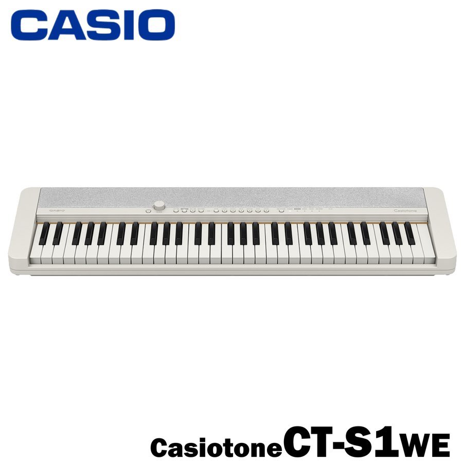 Casio キーボード Casiotone CT-S1WE / ホワイト（新品/送料無料