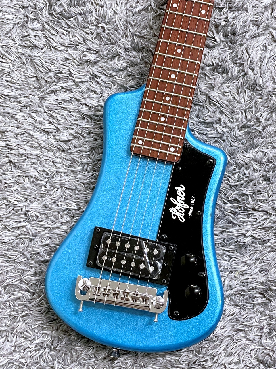 Hofner Shorty / Blue 【ミニギター】【送料無料】（新品/送料無料