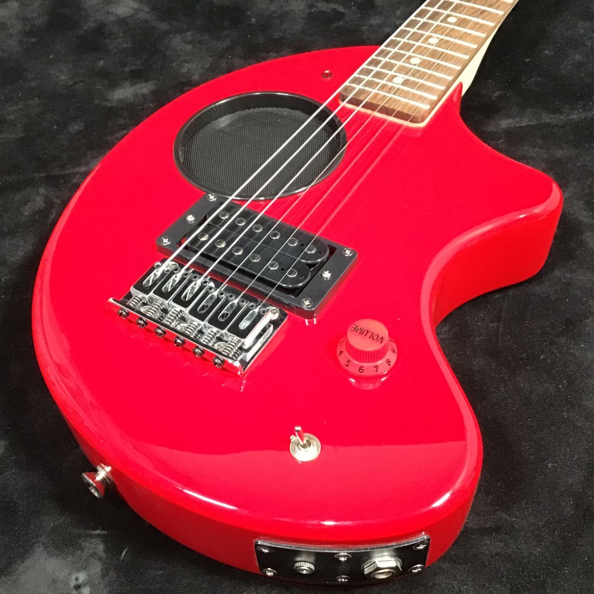 FERNANDES ZO-3 '19 W/SC RED スピーカー内蔵ミニエレキギター