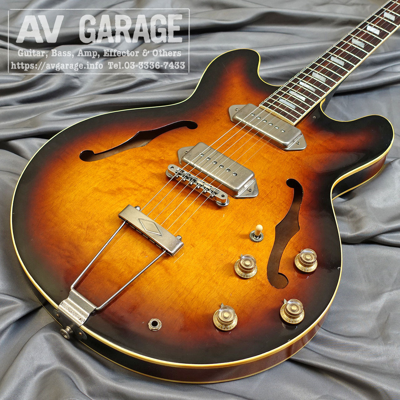 Epiphone CASINO ベージュラベル 1980年代（ビンテージ）【楽器検索 