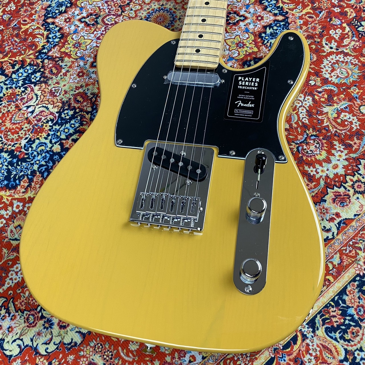 Fender Player Telecaster Maple Fingerboard - Butterscotch Blonde