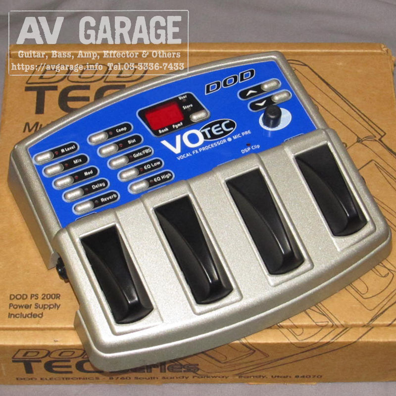 DOD VoTEC Vocal FX Processor / MIC Preamp(中古)【楽器検索