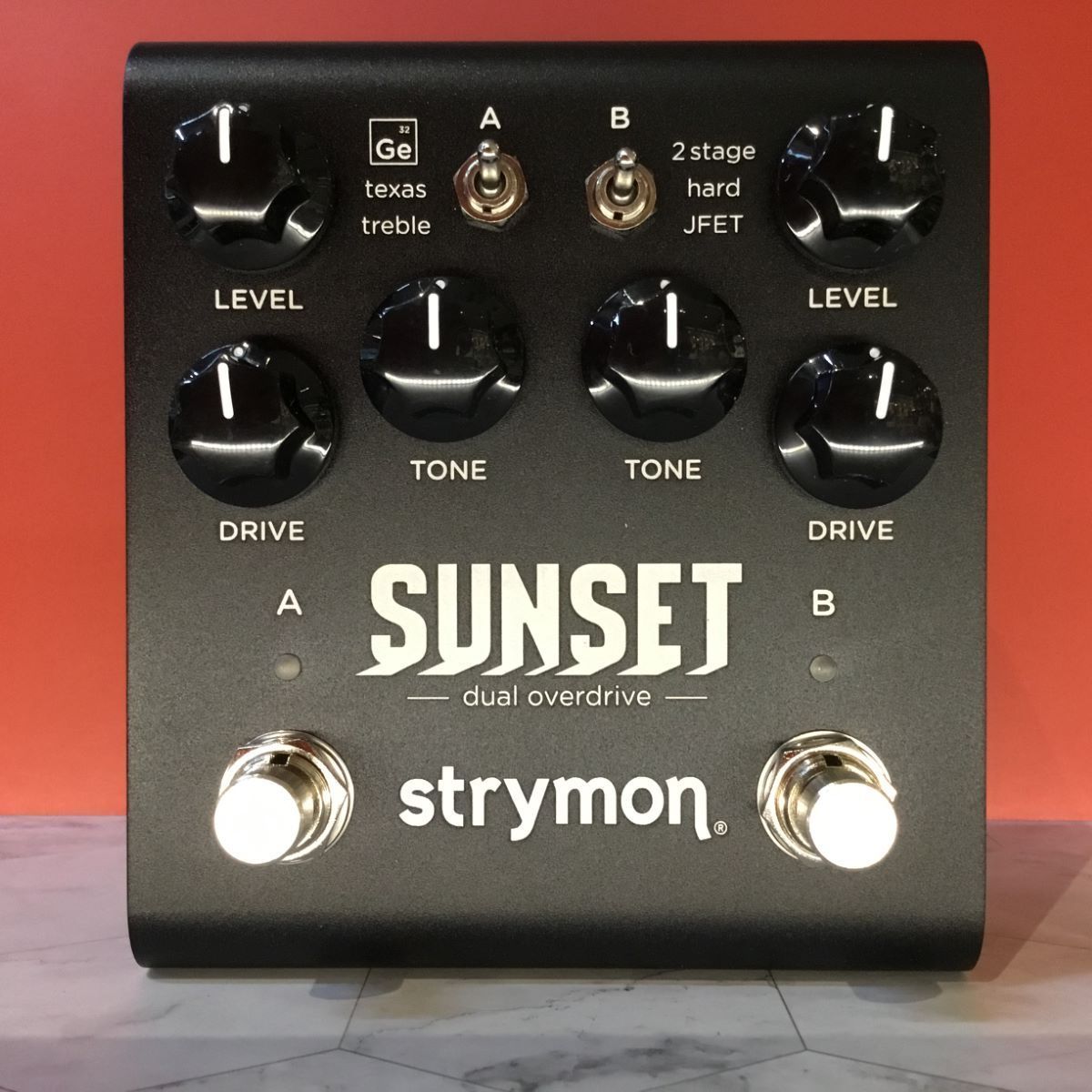 限定数のみ Strymon/SUNSET Midnight Edition オーバードライブ