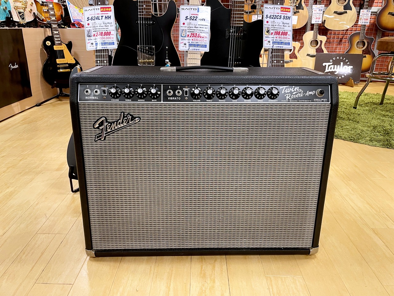 Fender '65 Twin Reverb 【中古品】【整備済】【フットSW・取説・電源