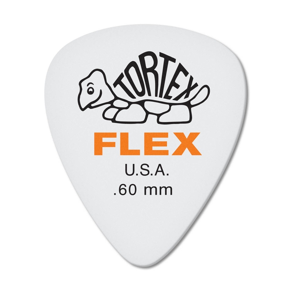 Jim Dunlop 428 Tortex Flex Standard 0.60mm ギターピック×12枚（新品/送料無料）【楽器検索デジマート】