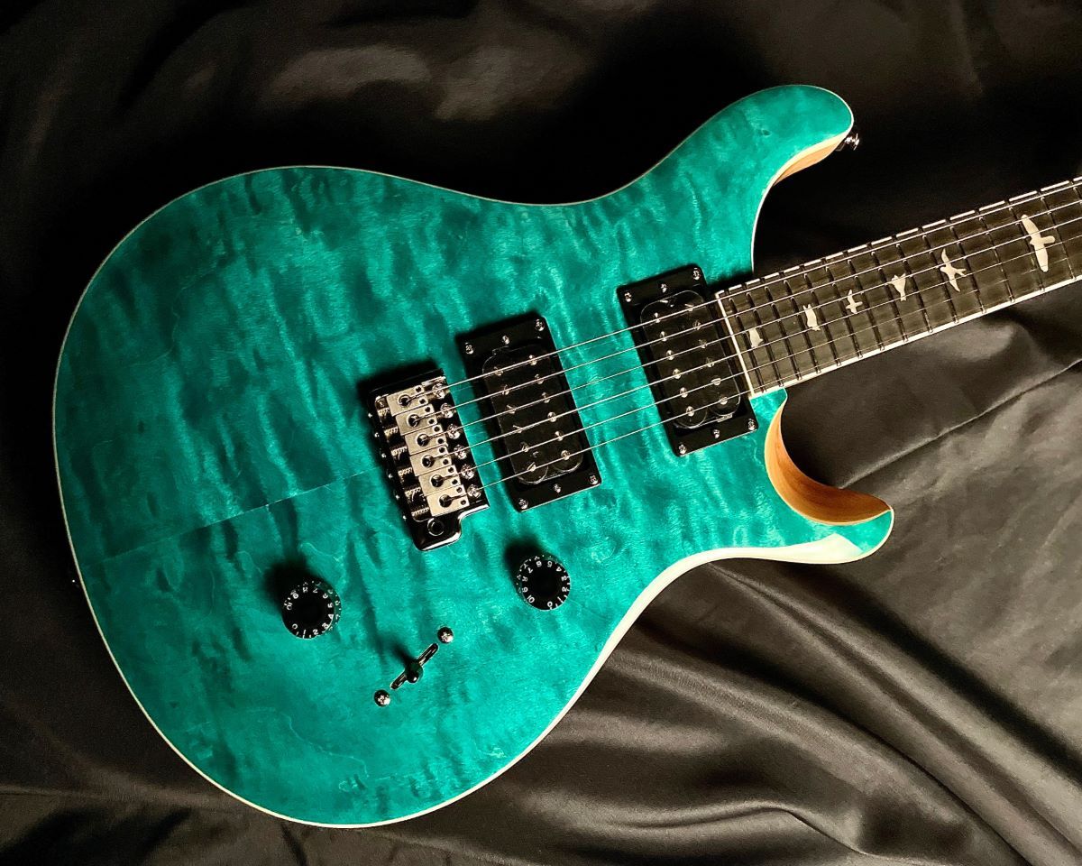 Paul Reed SmithPRS SE CUSTOM  Quilt Package Turquoise現物