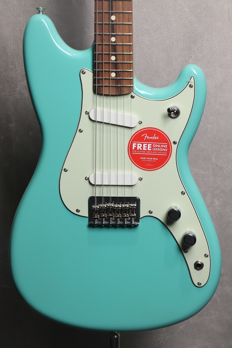 Fender Player Duo Sonic Pau Ferro Fingerboard Seafoam Green 【横浜