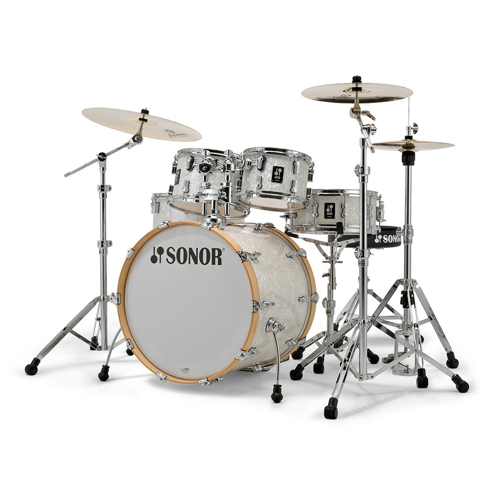 Sonor AQ2 Series STAGE [SN-AQ2SG] WHP (ホワイト・パール) シンバル