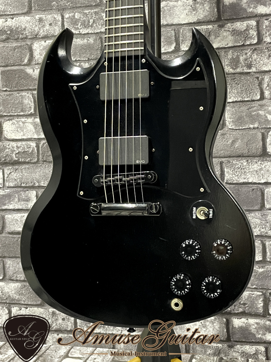 Gibson SG Gothic Ⅱ EMG # ALL BLACK 2006年製【Player's Condition