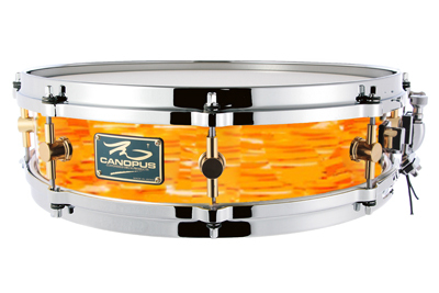 The Maple 4x14 Snare Drum Mod Orange | www.infusiontaproom.com