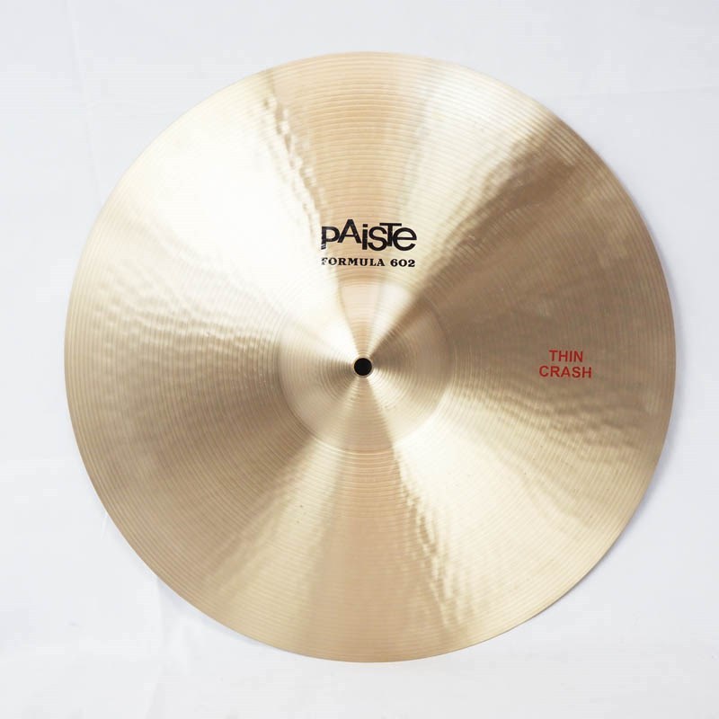 PAiSTe Formula 602 Classic Sounds Thin Crash 18 [1346g]【中古品