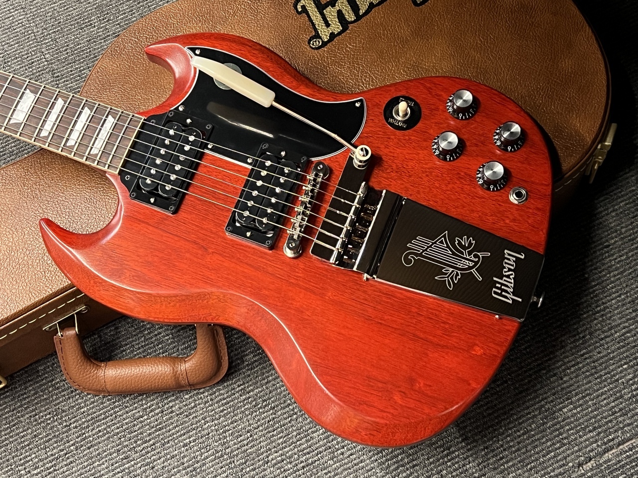 Gibson SG Standard '61 Faded Maestro Vibrola (#230120356) Vintage