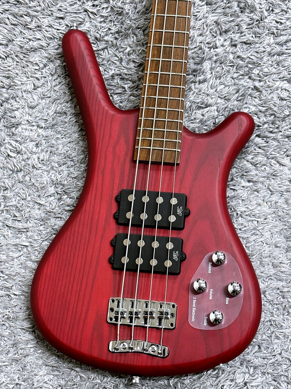 Warwick RockBass Corvette 
 4-string Burgundy Red