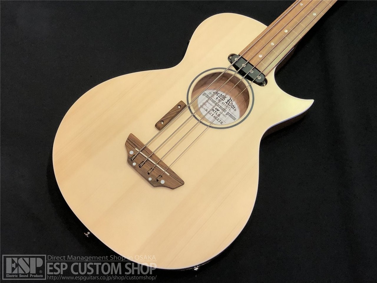 GrassRoots G-AC-BASS-FL Natural Satin（新品/送料無料）【楽器検索