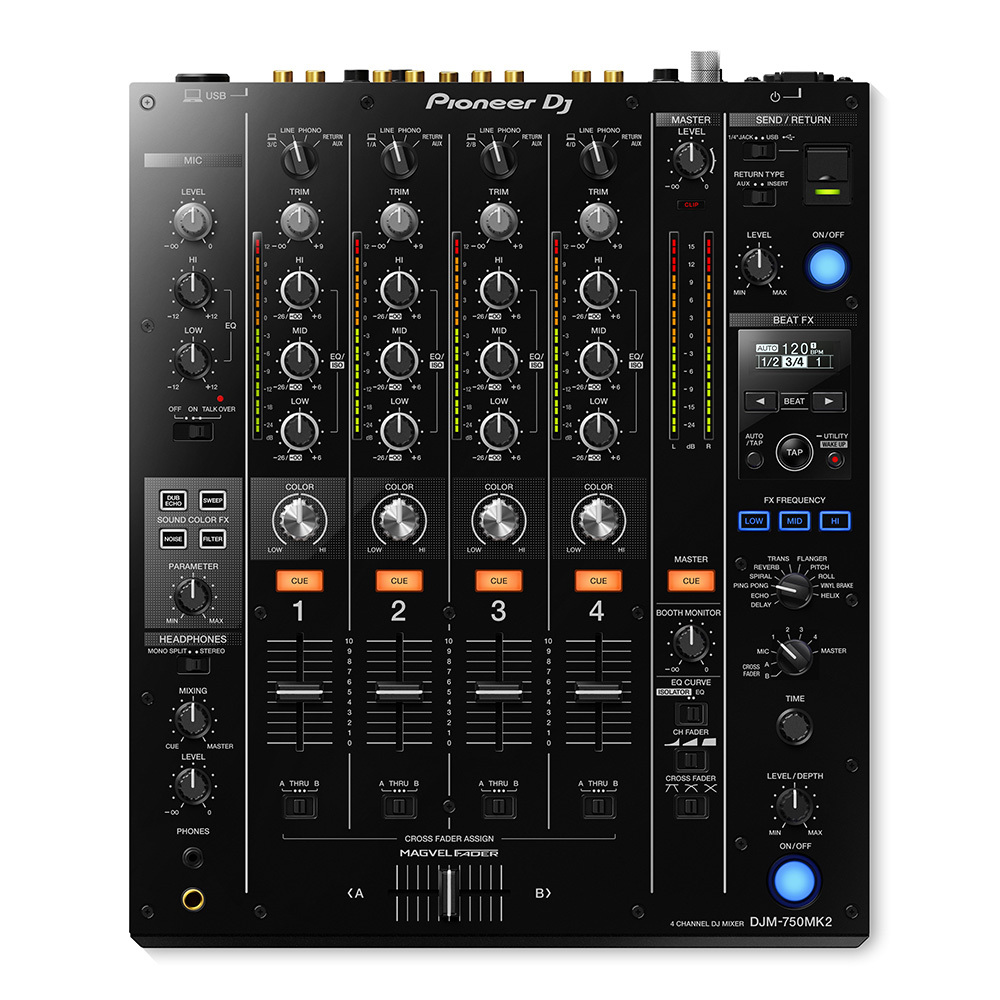 Pioneer Dj DJM-750MK2【48回まで分割金利手数料無料キャンペーン実施