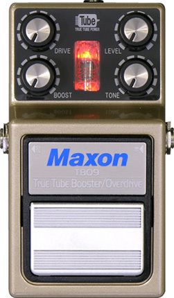 Maxon TBO9/True tube Booster/Overdrive ギターエフェクター（新品