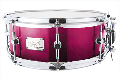 canopus Birch Snare Drum 5.5x14 Electric Plum Fade LQ（新品/送料