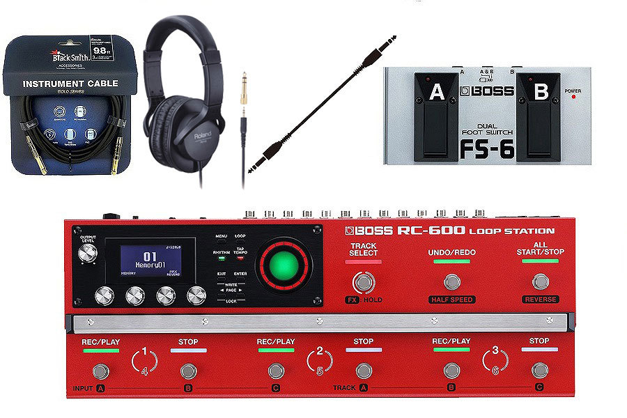 BOSS RC-600 Loop Station + FS6フットスイッチセット [自由自在に