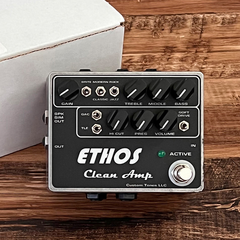 Custom Tones LLC Ethos Clean Amp with FX Loop & 30W Power Amp