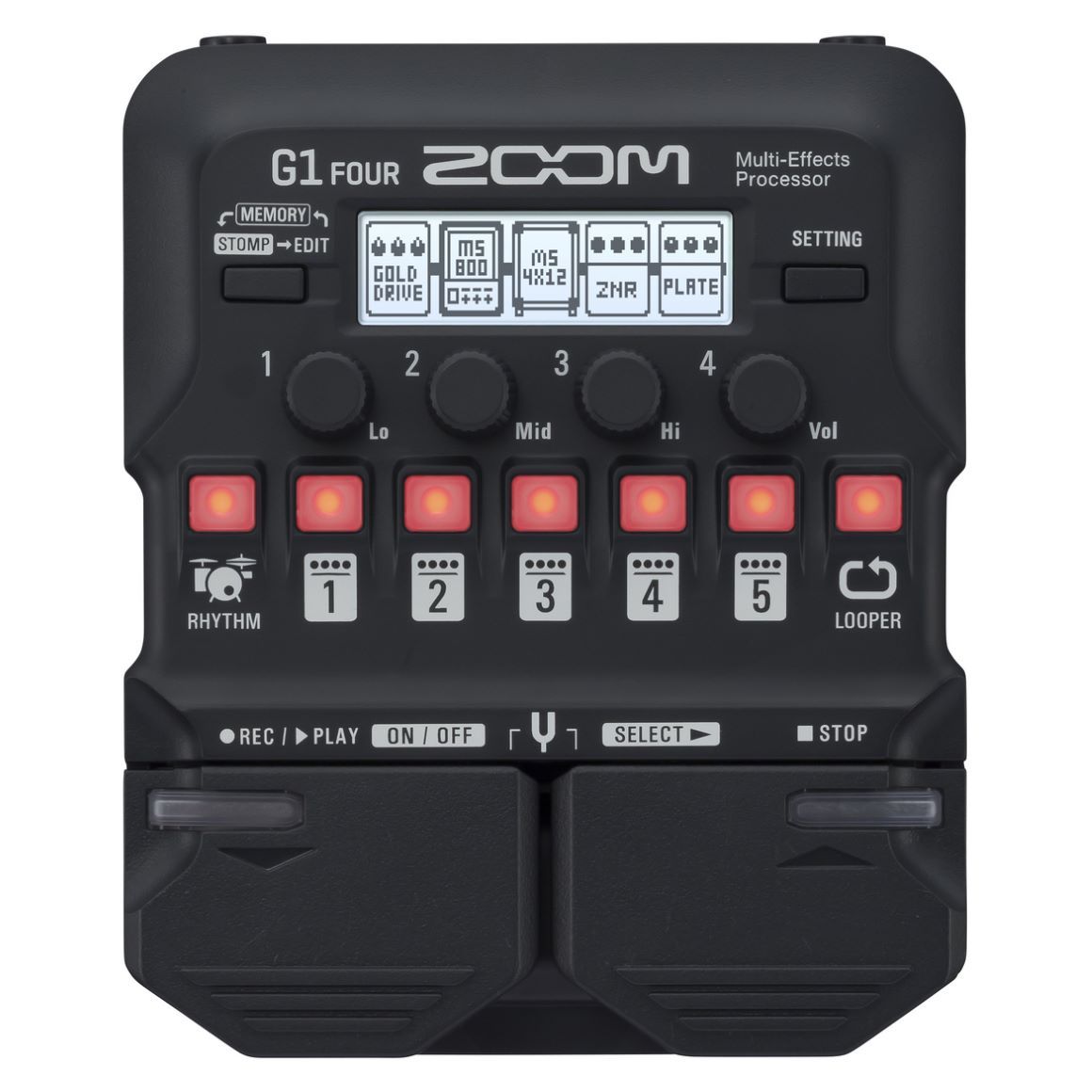 ZOOM G1 FOUR Multi-Effects Processor マルチエフェクター（新品/送料