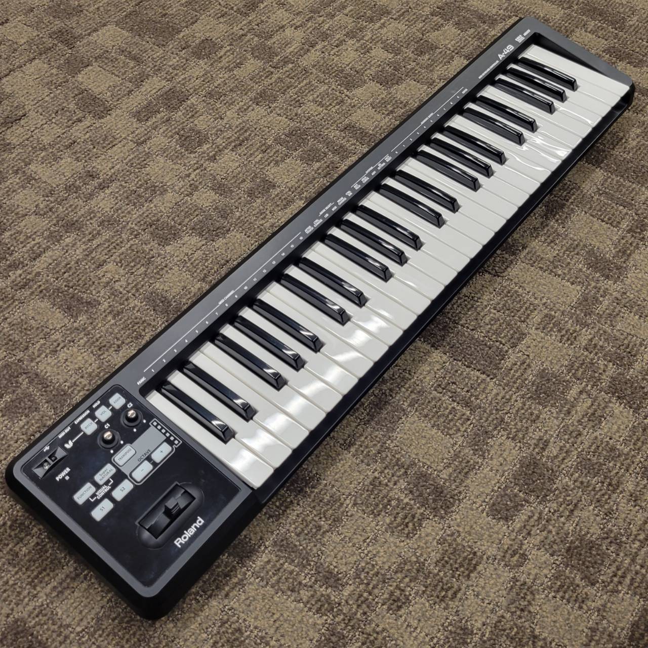 高速配送 Roland A-49 ブラック ほぼ未使用 鍵盤楽器 - www