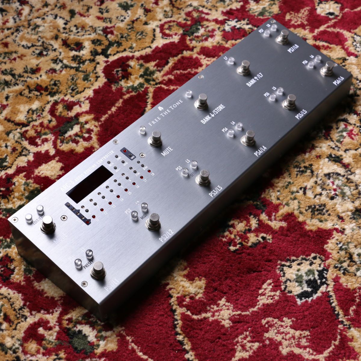 Free The Tone (フリーザトーン)ARC-3 SV(Silver)【プログラマブル 