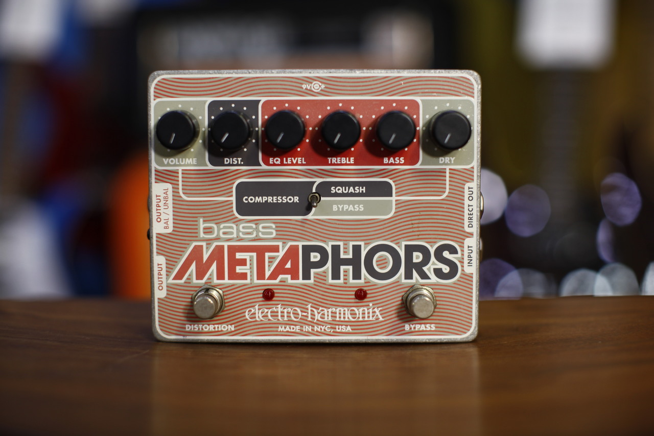 Electro-Harmonix Bass Metaphors Preamp/EQ/Distortion/Compressor/DI