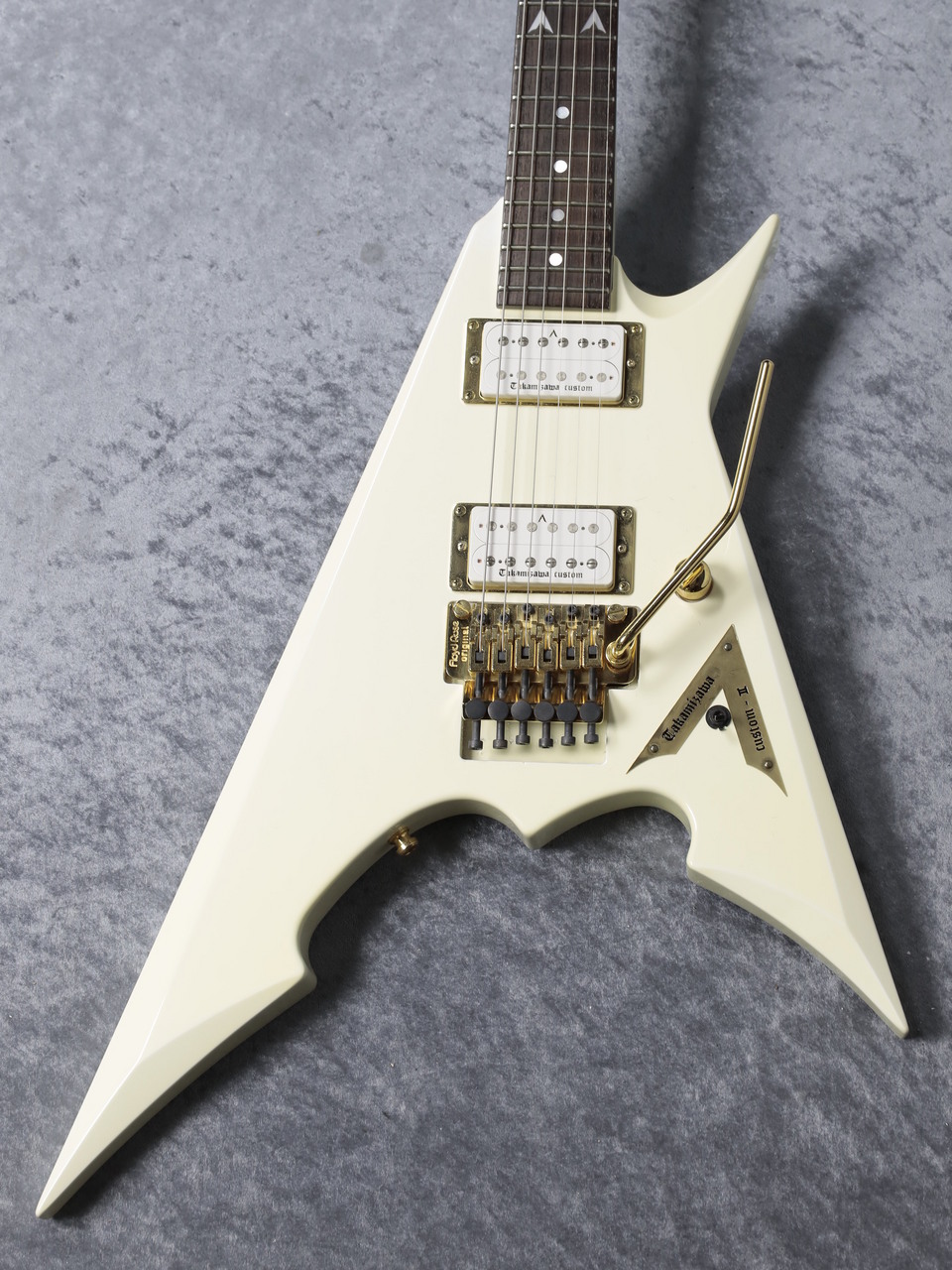 ESP Flying-A Ⅱ'White (1993'sUSED) 【Takamizawaピックアップ搭載