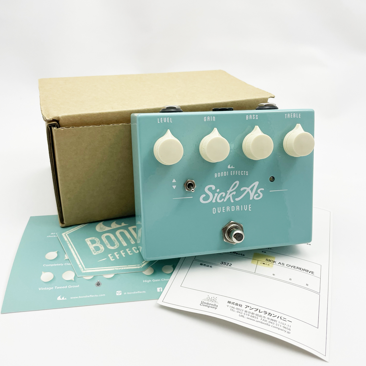 BONDI EFFECTS Sick As Overdrive mk2（中古）【楽器検索デジマート】