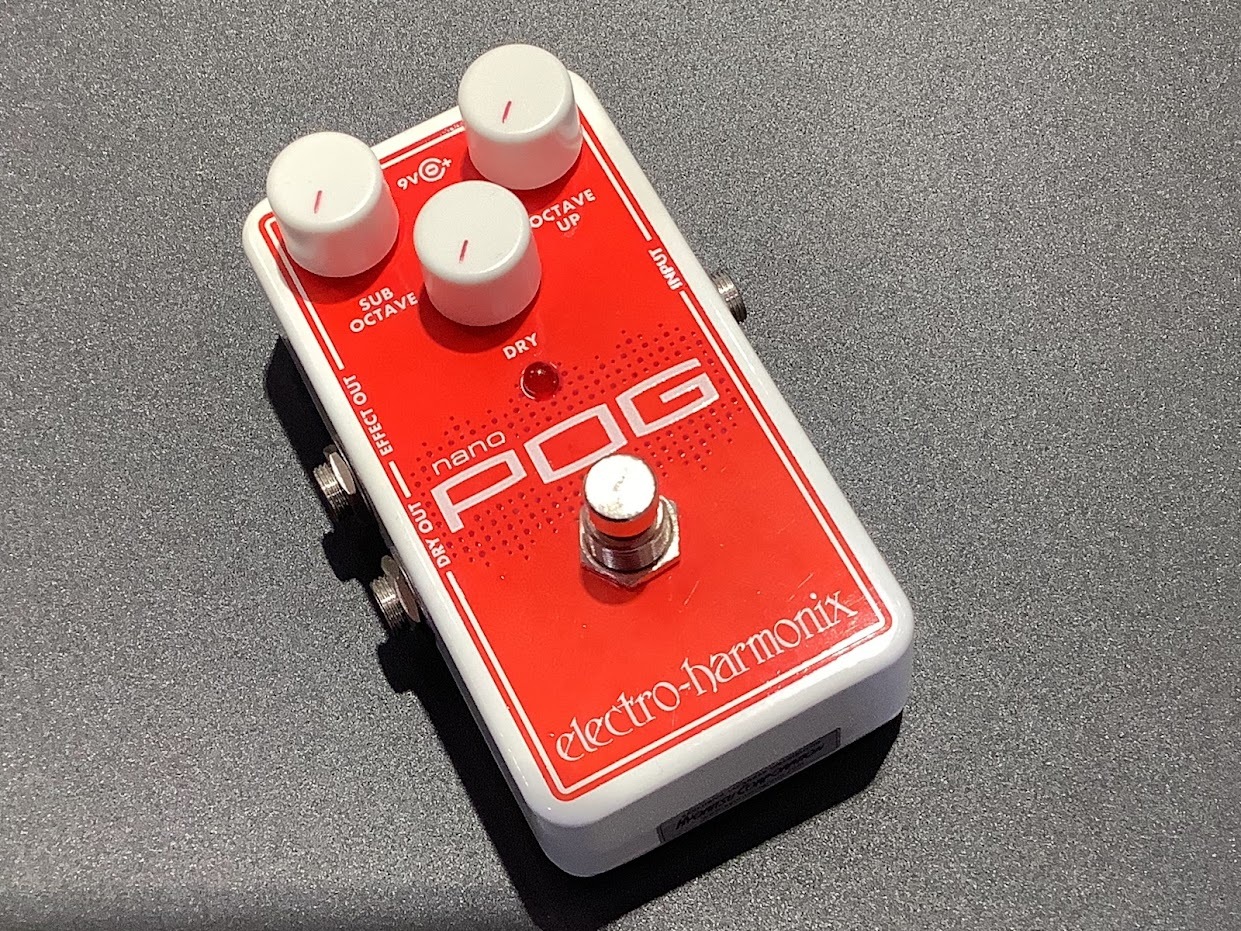 Electro-Harmonix nano POG コンパクトエフェクター オクターバー