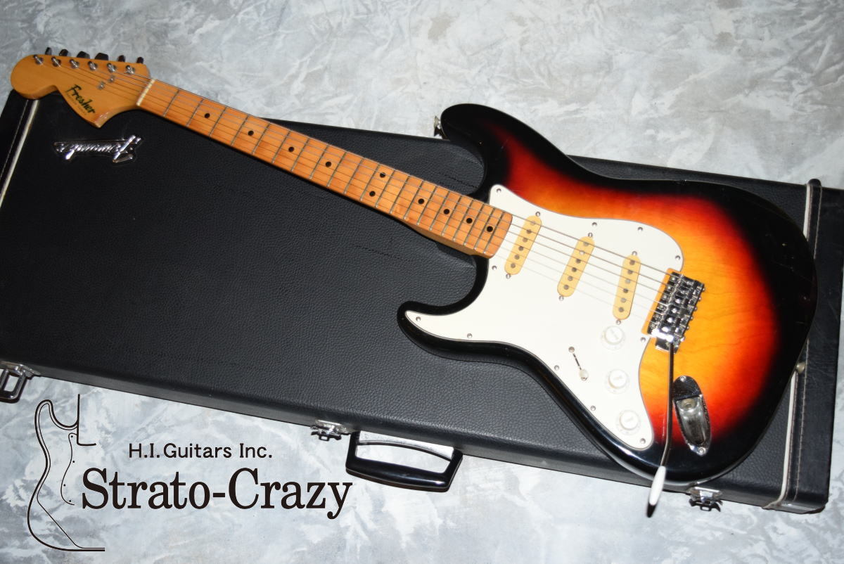 Fresher 70s Stratocaster Copy Model Sunburst 