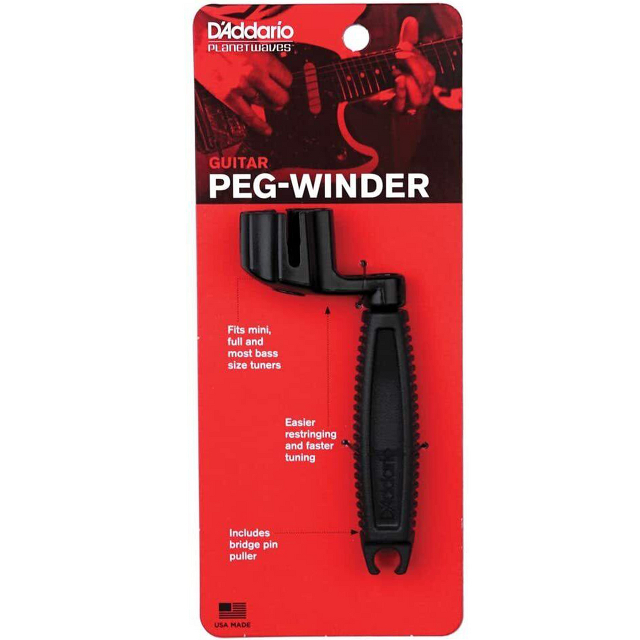 D'Addario Peg Winder For Guitar 【PWPW1】（新品）【楽器検索デジマート】