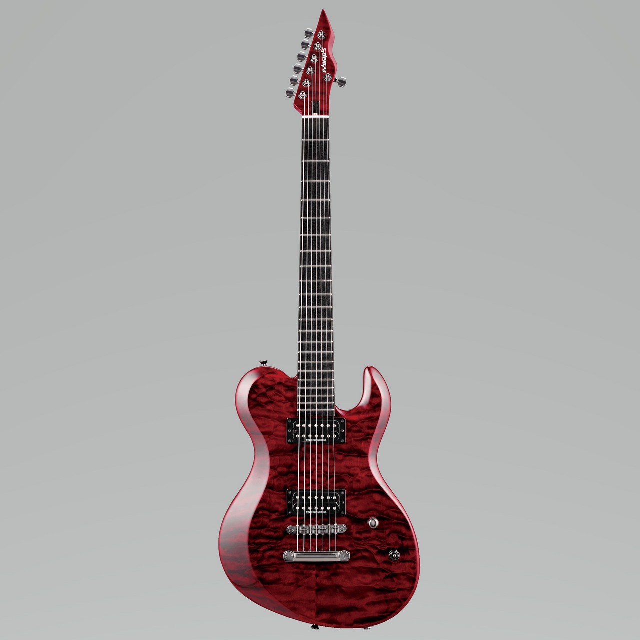 EDWARDS E-DR-II-7st / See Thru Dark Red（新品/送料無料）【楽器検索