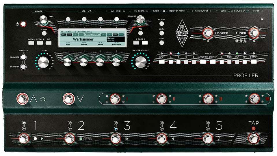 Kemper PROFILER STAGE 有料リグ多数 室内使用のみ 美品 - ギター