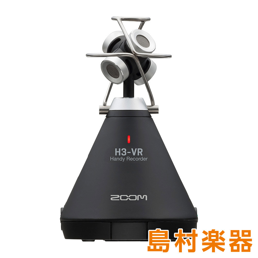 ZOOM H3-VR 360度 VRオーディオレコーダーH3VR（新品特価/送料無料