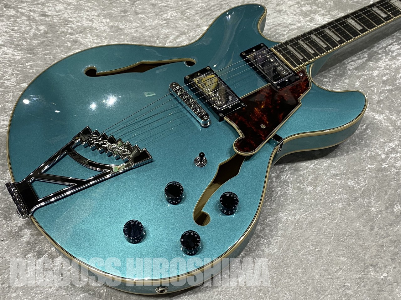 D'Angelico Premier DC Stairstep (Ocean Turquoise)（新品/送料無料