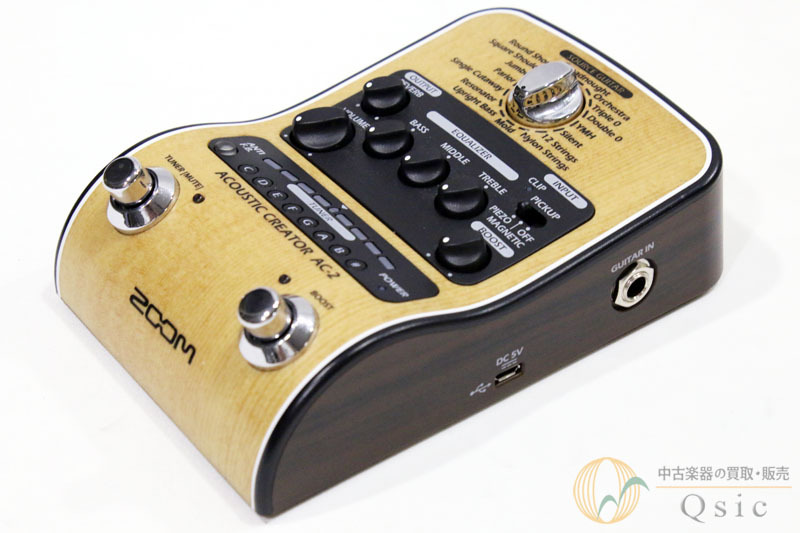 ZOOM AC-2 Acoustic Creator [UJ056]（中古）【楽器検索デジマート】