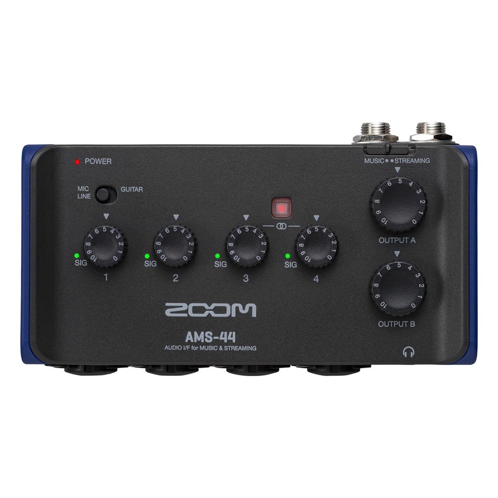 ZOOM AMS-44 4イン／4アウト オーディオインターフェイス（新品/送料