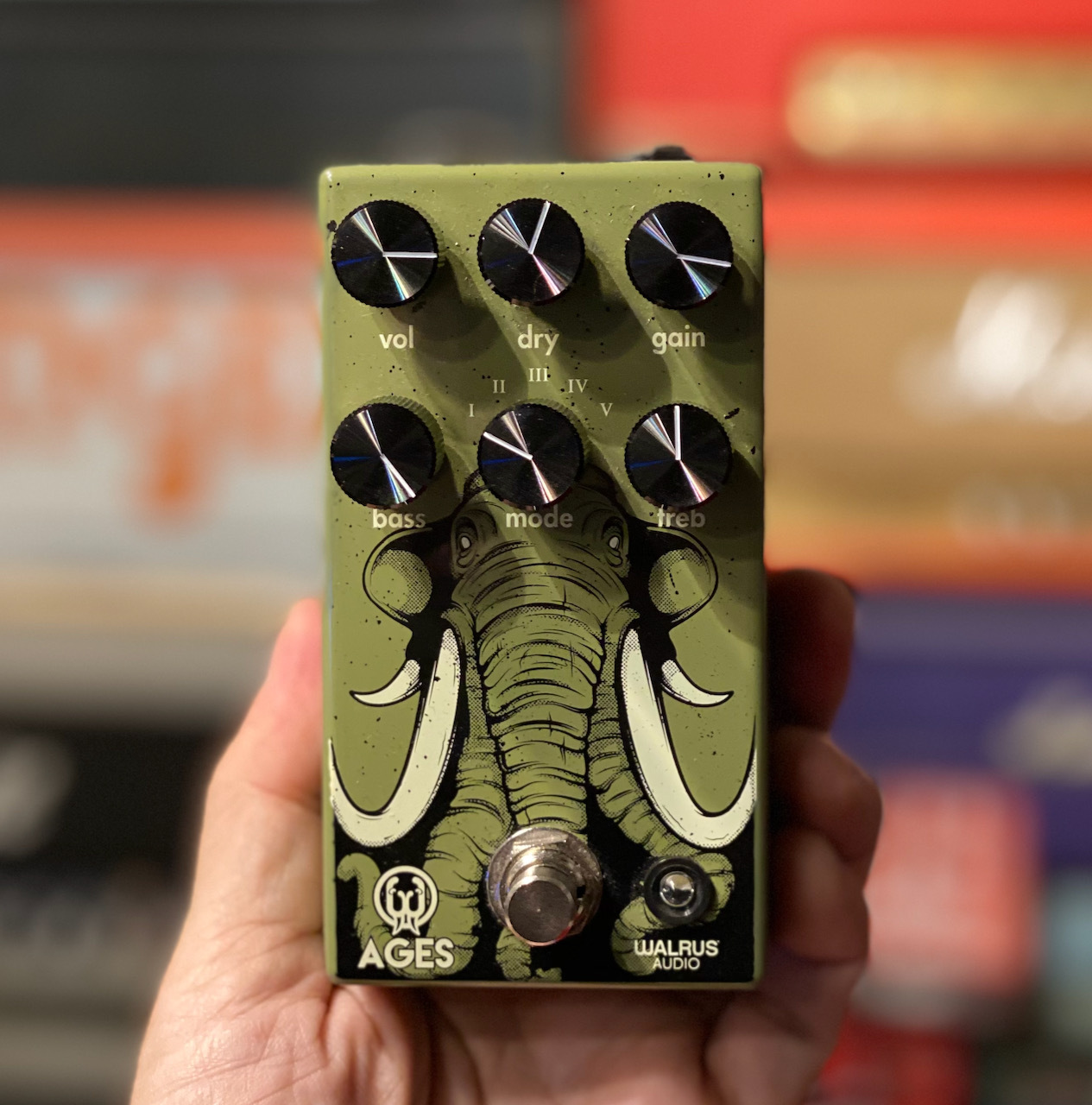 Walrus Audio Ages Five State Overdrive 通称 マンモス くん 新品 楽器検索デジマート