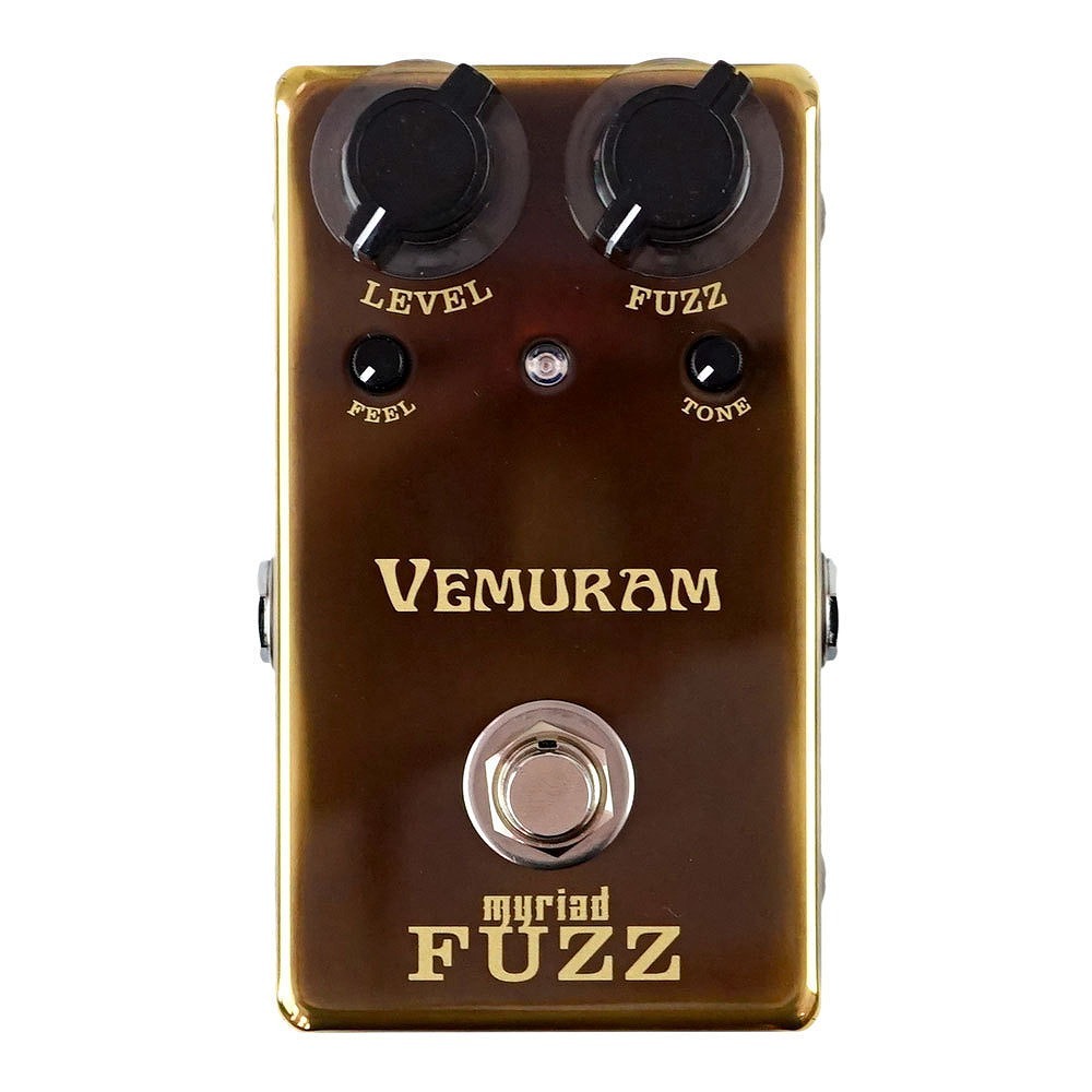 2022年最新版☆高級感溢れる VEMURAM Myriad FUZZ ファズペダル