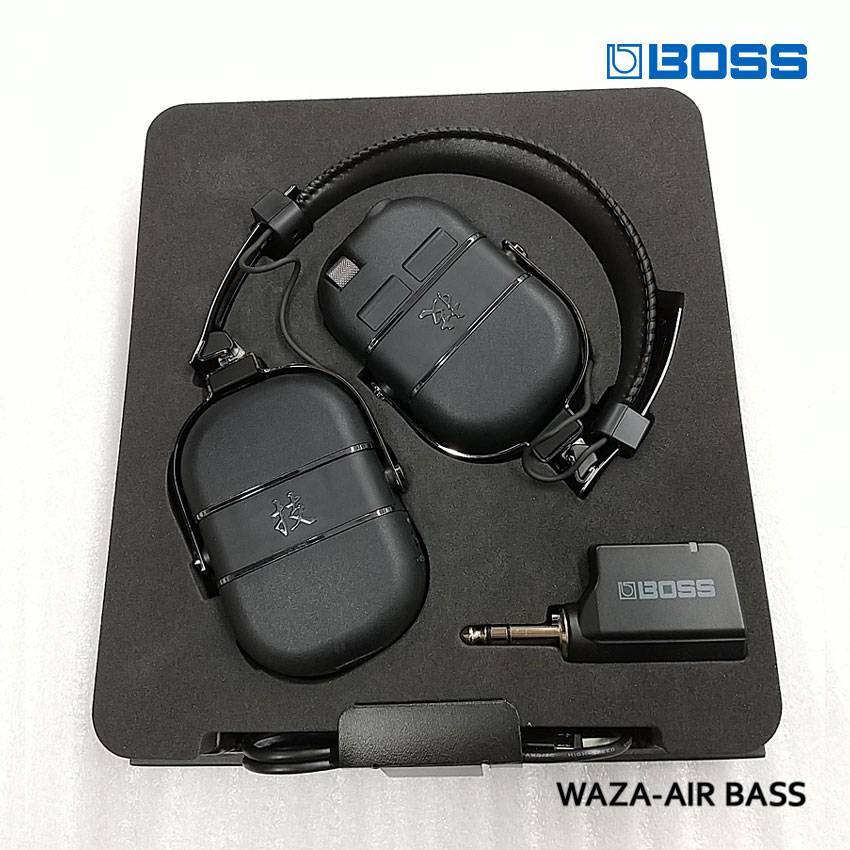 BOSS ワイヤレスヘッドホンベースアンプ WAZA-AIR BASS ボス（B級特価 ...