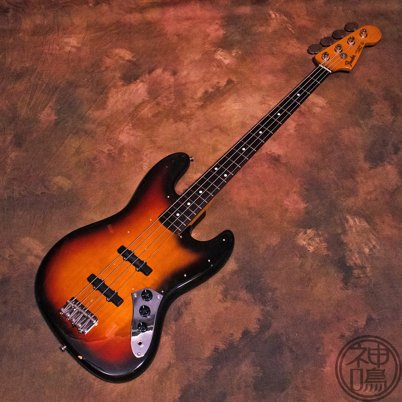 塗装はポリ塗装ですFender Japan Jazz Bass Iシリアル フジゲン期 - ベース