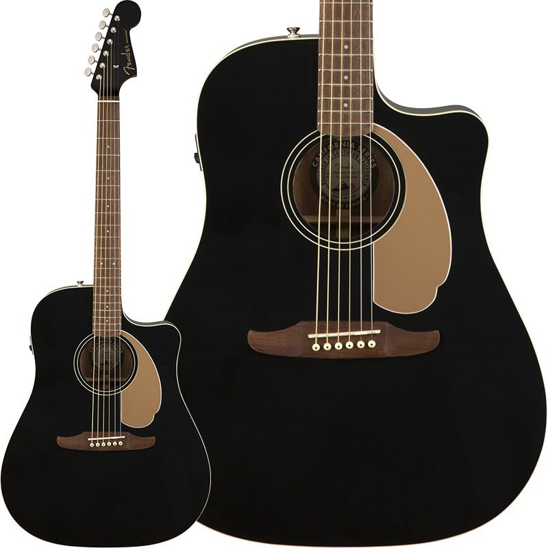 Fender Acoustics Redondo Player (Jetty Black) 【数量限定新品超特価 】（新品/送料無料）【楽器検索デジマート】