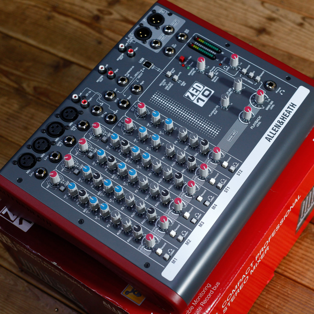 ALLEN&HEATH USB・高品位エフェクト搭載・コンパクト・ミキサー ZED