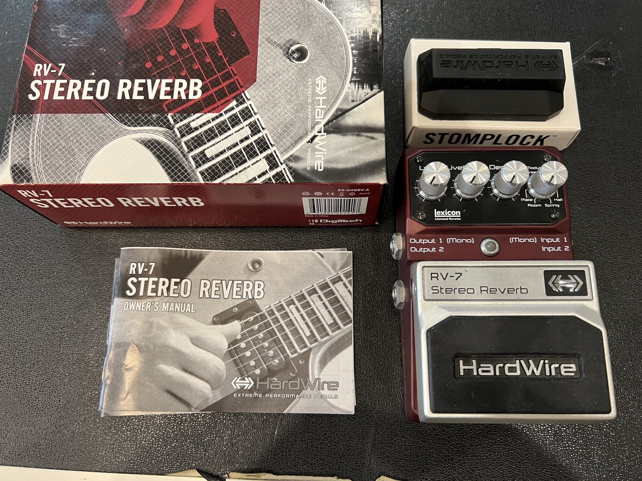 【廃盤】Digitech RV-7 Hardwire Stereo Reverb