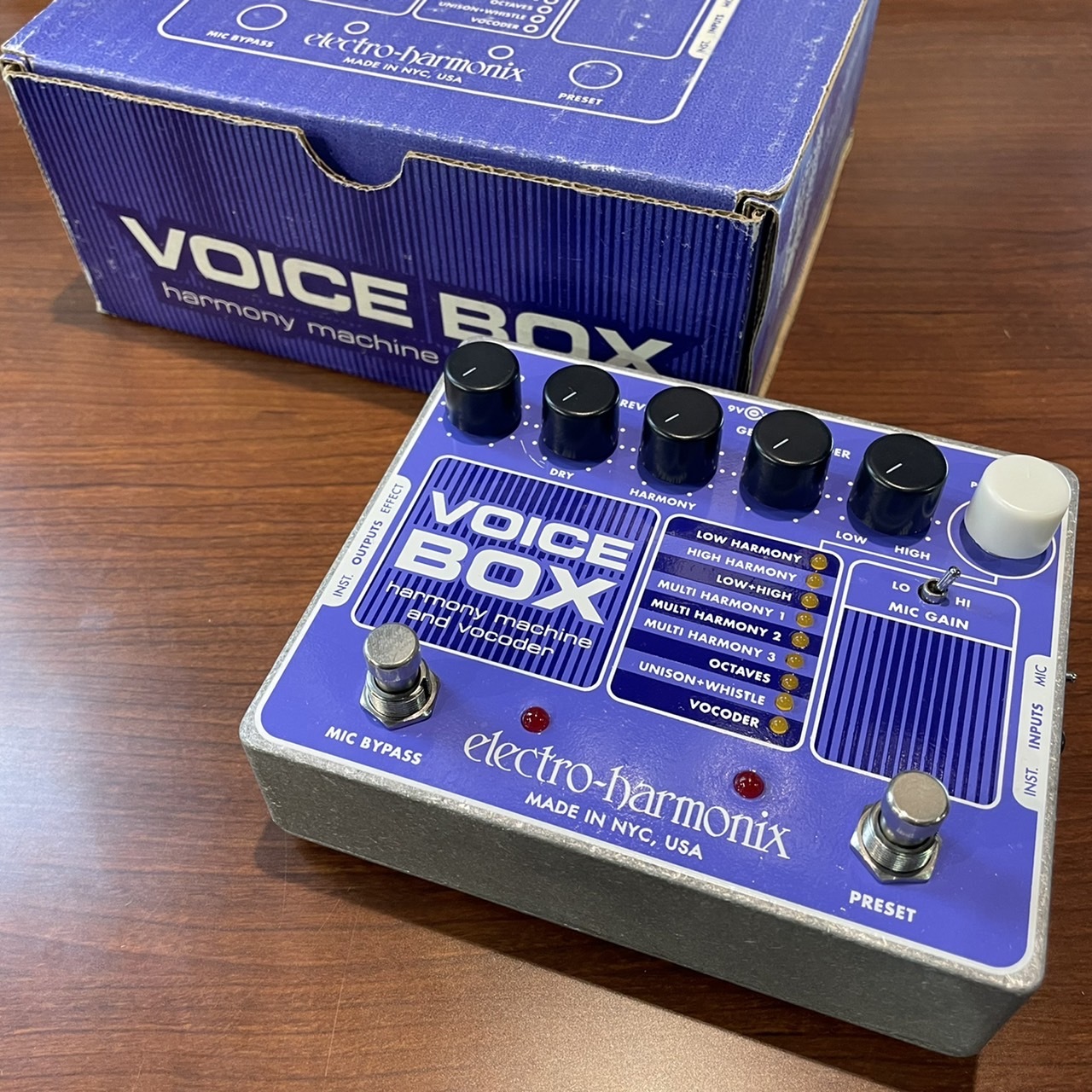 Electro-Harmonix Voice Box Vocal Harmony Machine/Vocoder（新品特価 